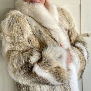 Three Quarter Length Fox Jacket
